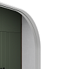 Прямоугольное зеркало в белой металлической раме PERSO M 150 см
